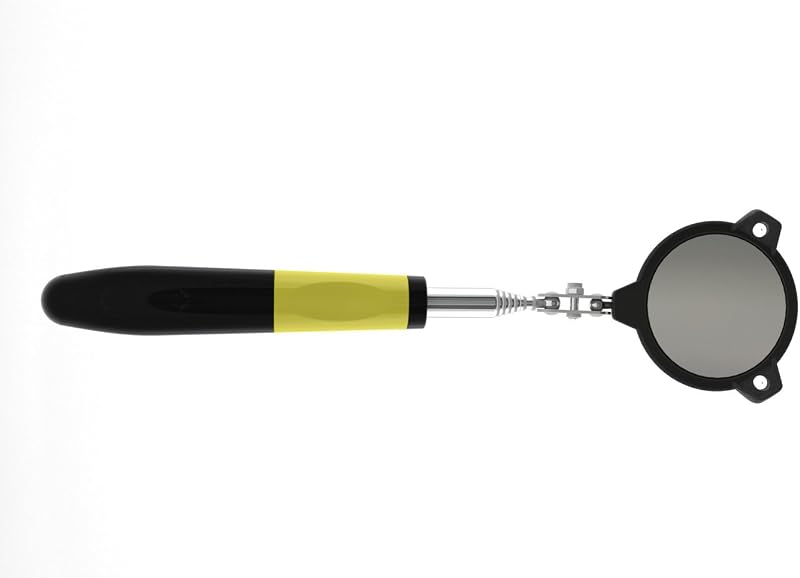 General Tools 80557 Espejo de inspección telescópico circular con luz LED de 34 pulgadas