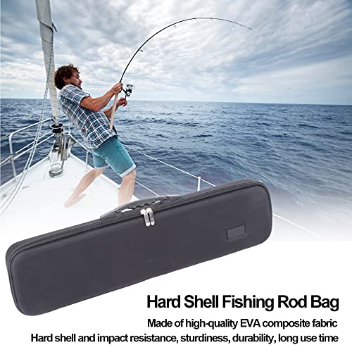 Moobreeze Eva Fishing Rod Bag, Hard Shell Protective Case With Large Capacity For Fishing Tackle Storage And Easy Carrying, Shockproof And Durable Fishing Rod Cover #TOP2