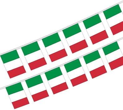 Italy Flags Italian Small String Pennant Banner Hanging Flags Decorations