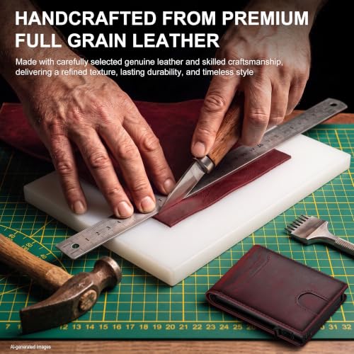Image of Card Wallet For Men Slim Minimalist: Smart Rfid Front Pocket Pop Up Wallets