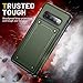 Fucozan Shockproof Designed for Samsung Galaxy S10 Plus Case Galaxy S10+ Case 2 in 1 Militay Drop Tested Rugged Heavy Duty Shockprrof Protective Case for Galaxy S10 Plus Phone Case (Army Green)