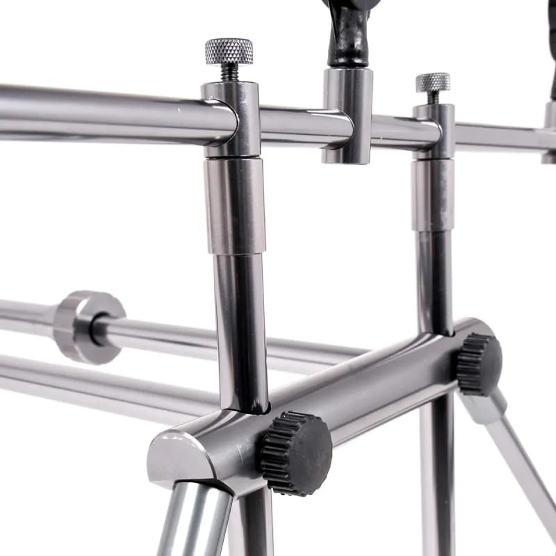 NECO Stojak Wędkarski RodPod na 3 Wędki – Solidny i Regulowany Tripod Karpiowy, Profesjonalne Stanowisko Wędkarskie z Pokrowcem, Lekki i Praktyczny Sprzęt dla Wędkarzy (RP146C K5)