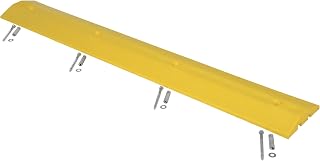 Vestil SB-36 Plastic Speed Bump Concrete Hardware 72 In. x 10 In. x 2 In. Yellow