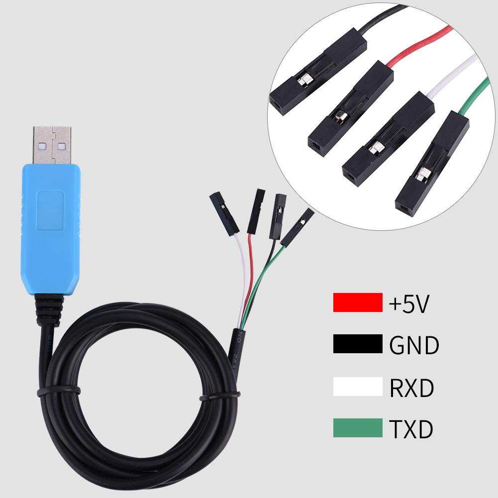 Adaptateur USB Vers TTL RS232 PL2303TA - Câble Série Pour Arduino MCU Test Labo (1 Pièce)