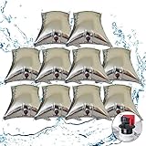 1. Juego de bolsas de agua: la bolsa de agua puede contener 10 litros de agua y es plegable para un fácil almacenamiento. Se utiliza principalmente para resolver la crisis de escasez de agua causada por cortes de energía y desastres naturales. El tanque de agua puede satisfacer el consumo de agua de su familia durante medio mes.