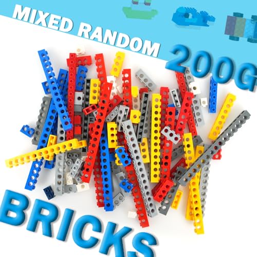 Image of MALEKO Technical Parts Building Blocks EV3 Accessories-Gears Beams Pins