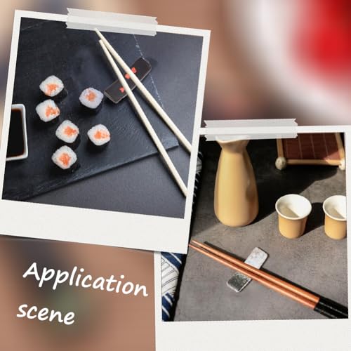 craspire 5 Stück Japanische Essstäbchenablage Aus Porzellan Essstäbchenhalter Retro Keramik Chinesischer Esslöffel Gabel Bürste Stiftständer Gestell Set Für Arbeitsplatten Geschirr Heimdekoration