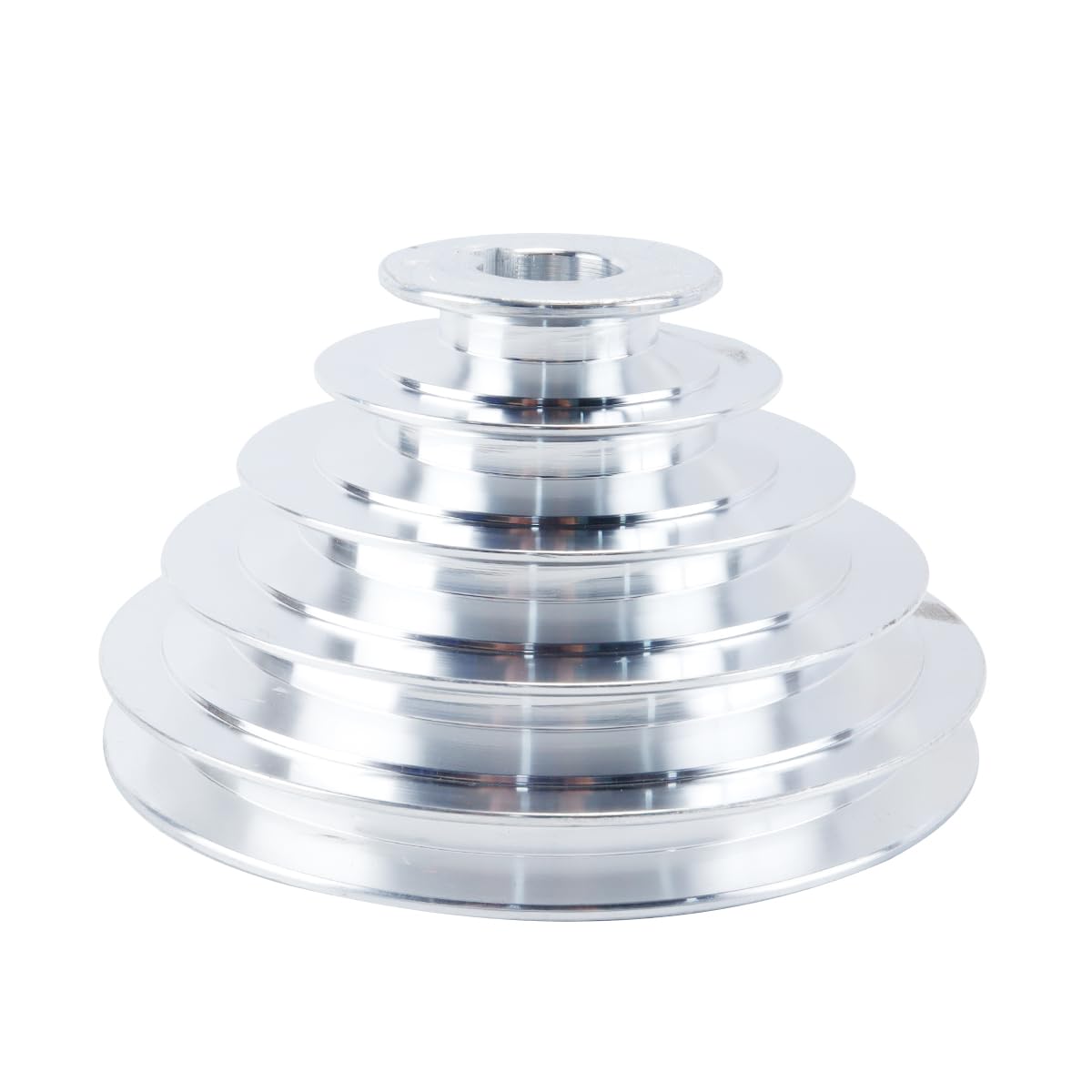 Poulie Triangulaire pagode à 5 Plis pour diverses Machines telles Que perceuses à Colonne, polisseuses à Vitesse Variable, etc. (diamètre intérieur 24 mm)