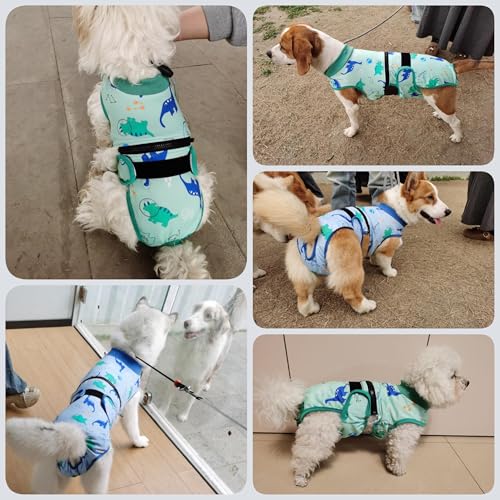 Couches lavables pour chien combinaison de récupération post-opératoire - 8