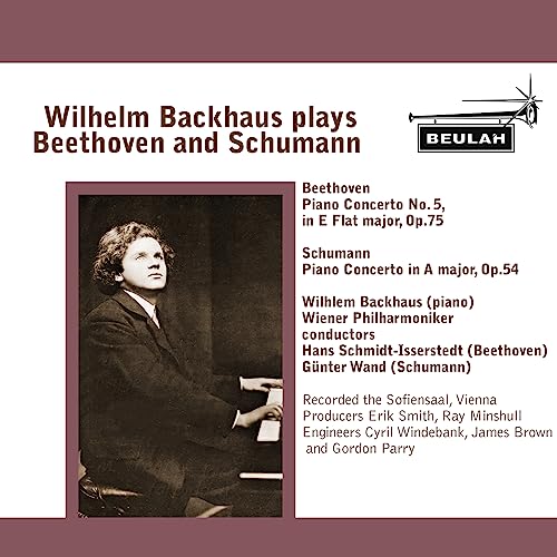 Amazon Music Unlimited ヴィルヘルム・バックハウス 『Wilhelm Backhaus plays