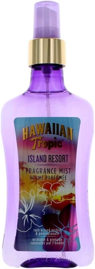 Hawaiian TropicIsland Resort Fragrance Mist, Rain Kissed Orchid & Pomegranate 8.4 oz