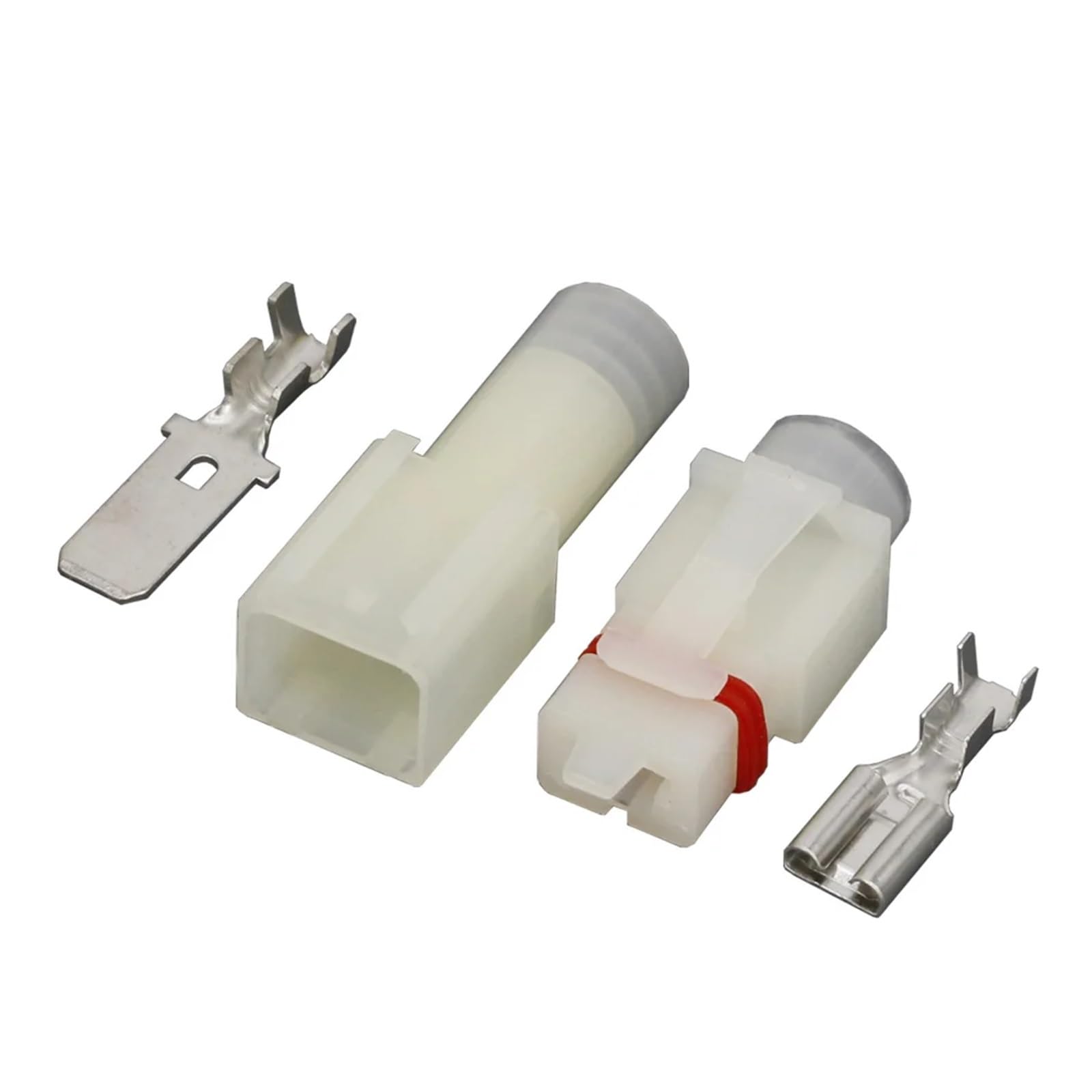 Conector impermeable/coche de 1 Pin, conector/coche serie 7,8 con terminal DJ7013-7.8-11/21 1P(Male,50 Sets)