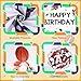 Sports Themed Birthday Party Decorations for Boys - Includes Birthday Banner, Baseball, Soccer, Football, Basketball Sports Table Honeycomb Centerpieces & Hanging Swirls