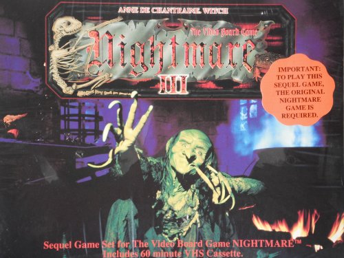Nightmare III The Video Board Game - Anne De Chantraine Witch - Board Game - Single Player - Age 14+