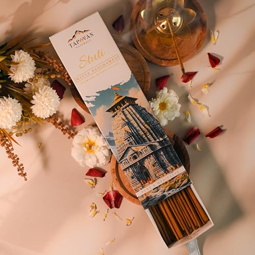 Image of Premium Nagchampa Incense Sticks (40 Sticks) - Handcrafted, Pure, Calming & Meditative Fragrance for Spiritual Practices, Yoga & Relaxation
