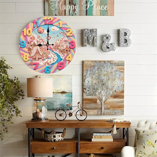 Reloj de Pared de Madera 10 Pulgadas Lancholy miniatura 4