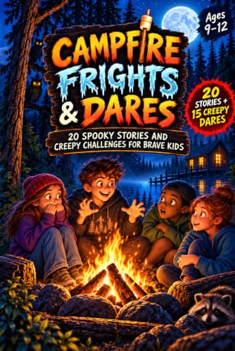 Campfire Frights &amp; Dares: 20 Spooky Stories and Creepy Challenges for Brave Kids