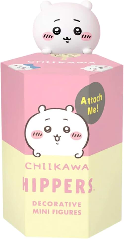 Sonny Angel Chiikawa Hippers - 1 個密封盲盒可愛裝飾迷你玩偶適用於手機、筆記型電腦、吊飾 - 無選擇