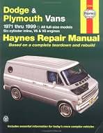 Amazon.com: Dodge Van Repair Manual: Books