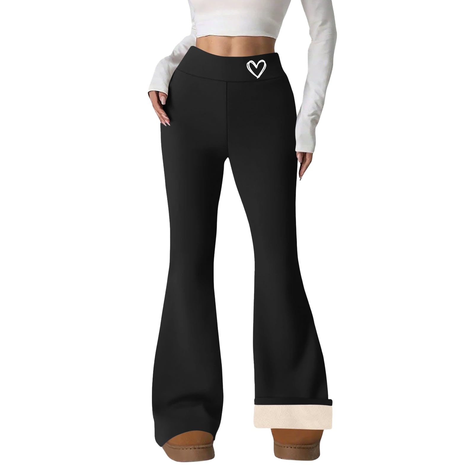 duaicnvow Legginsy termiczne Damskie Zimowe Grube Polarowe Legginsy Termiczne Sportowe Push Up Rajstopy Odzież+Damskie Spodnie Termiczne Siłownia Legginsy Sportowe Legginsy Sportowe Legginsy Spodnie