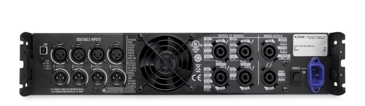 Amazon.com: QSC PLD 4.2 amplificador de potencia de cuatro canales