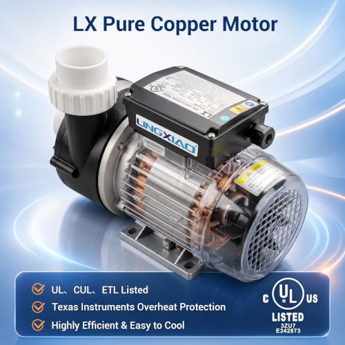 Image of Hot Tub Circulation Pump 230V,63GPM,1.5in (Model: WTC50M-Standard)