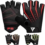RDX Women Weight Lifting Gloves for Gym Workout - Breathable with Anti Slip Palm Protection - Ladies Glove for Fitness, Bodybuilding, Powerlifting, Cycling & Exercise
