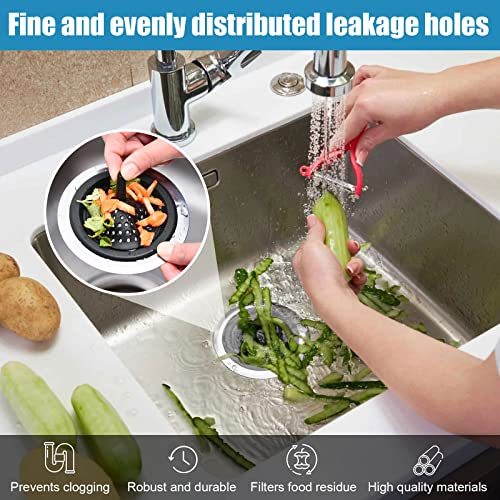 image for Rethan Silicone Sink Strainer, 2 Pcs Kitchen Sink Strainers, Kitchen S