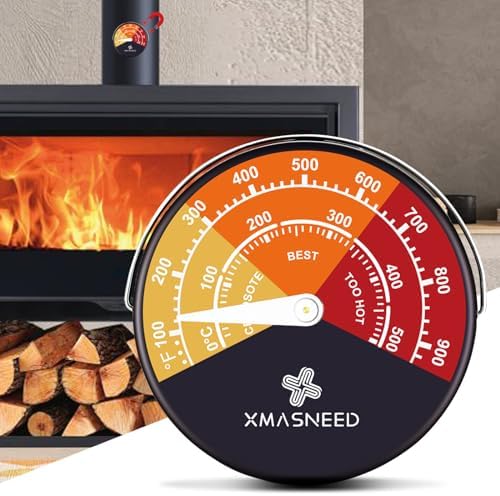 STOVAX STOVE FLUE PIPE THERMOMETER TEMPERATURE GAUGE NEW MODEL by DeBrett  Fires : Amazon.co.uk: Business, Industry u0026 Science