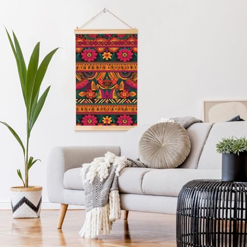 Art mural mexicain grand format pour habiller facilement un mur vide