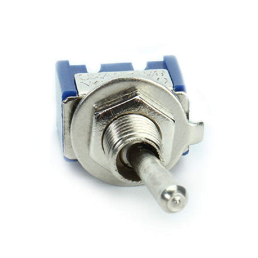 REES52 Toggle Switch SPDT Latching 125V 220V Train Car Boat Dashboard On On DIY PACK OF 3PCS