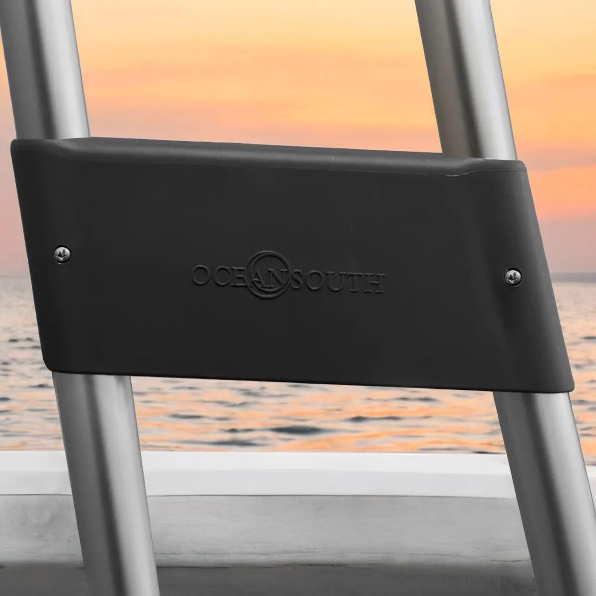 Oceansouth T-Top standard per barca, Ø32 mm, in alluminio (nero, larghezza 1,4 m)