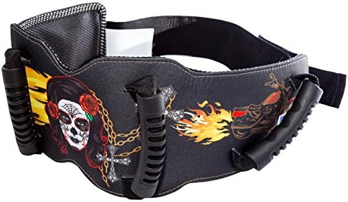 Grip-n-Ride Street Art Collection Lady of the Dead Belt (One Size)