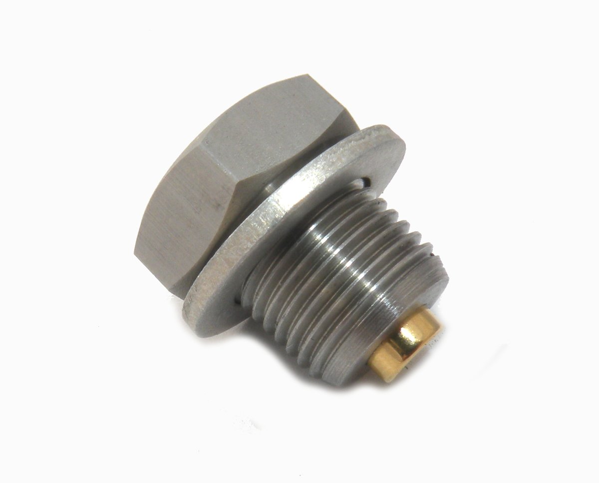 GoldPlug Gold Plug Magnetic Drain Plug AP-06 - Made in Montana, USA, uses Extra washers SW-02