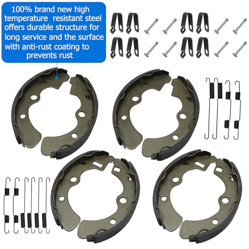 Brake Shoes Front&Rear All for Kawasaki Mule 2510 1000 2520 2500 2030 2020 2010 Diesel KAF450 KAF540 KAF620 KAF950 1988-2000 by JAVIK - Used condition - Image 3