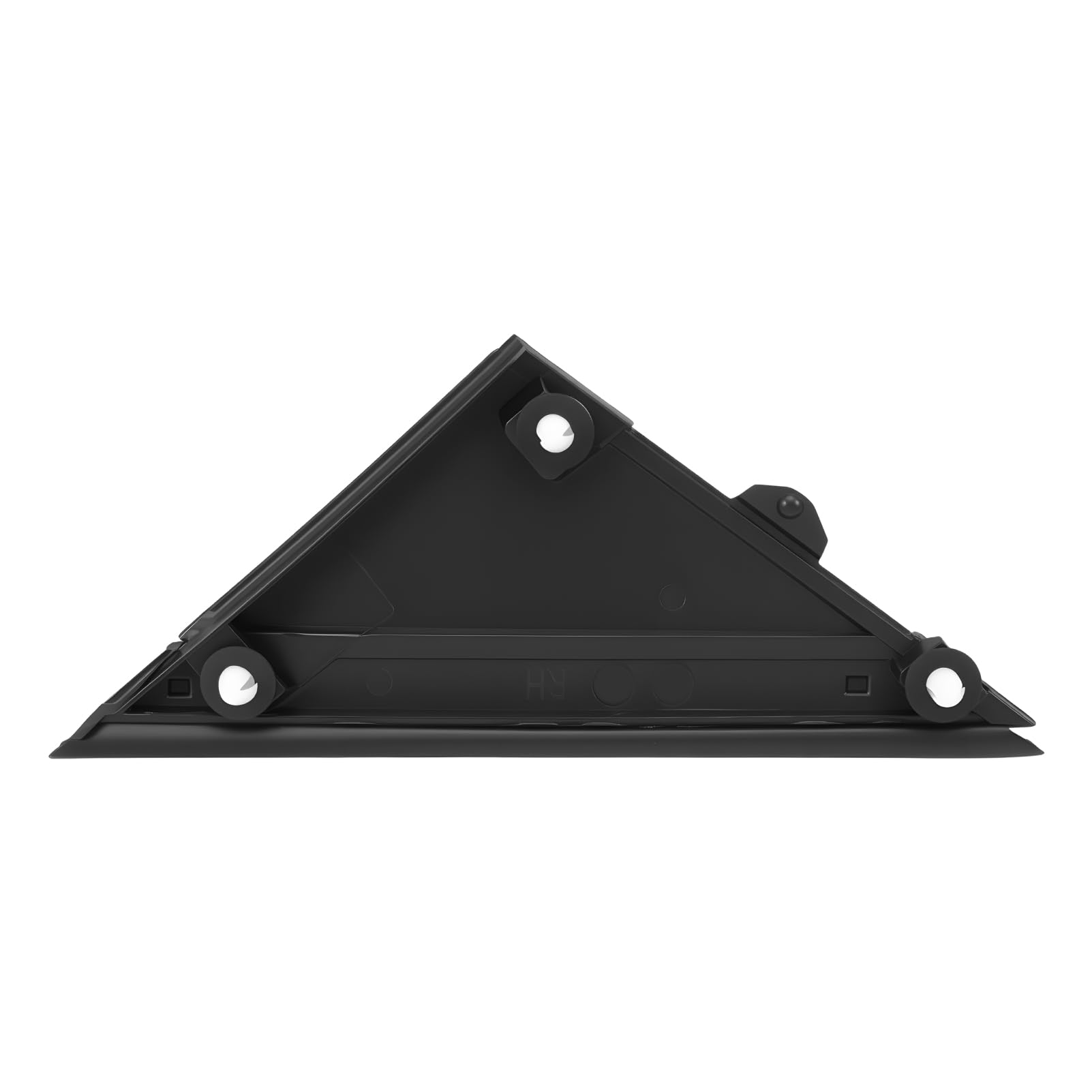 Modanatura Lucida Anteriore Destra Adatta Per Fiat 500 2012-2019 Triangolo Retrovisore Copribandiera Per Specchietti