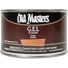 2-Pack of 1 pt Old Masters 81308 Cedar Gel Stain Oil-Based Stain