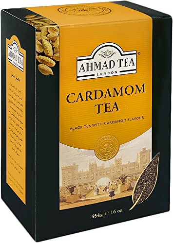 Ahmad Tea Cardamom Loose Tea, 454 gram (Pack Of 24)