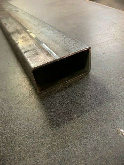 Steel Square Tube 2" X 2" X 1/4" Wall, 11" Length | Durable Metal Tubing For Crafting, Construction, DIY Projects
