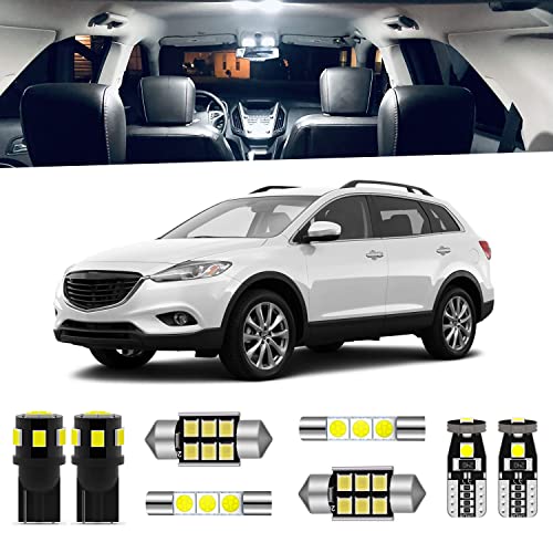 Kit de luces LED interior 11 piezas para Mazda CX-9