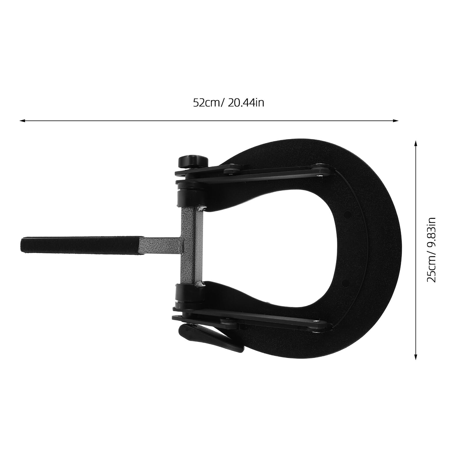 Supporto Poggiatesta per Lettino Massaggio Ergonomico a Forma di U in Lega, Leggero e Portatile per Testata Facciale, per Spa e Lettini da Massaggio