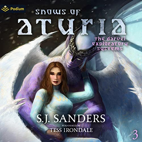 Snows of Aturia Audiolivro Por S. J. Sanders capa
