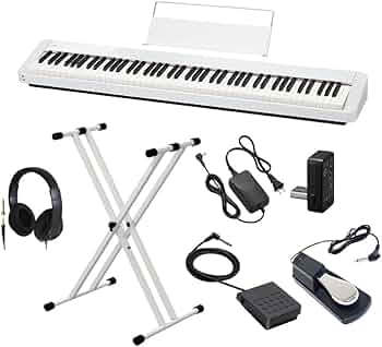 カシオ 電子ピアノ PX-S1100 ホワイト スタンド／ペダル付き 51ABDjfTQUL._AC_UF350,