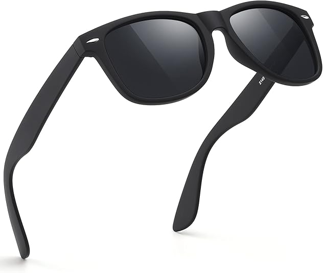Black Retro Sunglasses