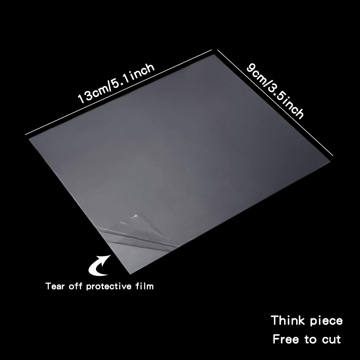 50 Pellicole Protettive Per Stampi In Resina | Plastica Trasparente 64,5x80 Mm Per Fai Da Te