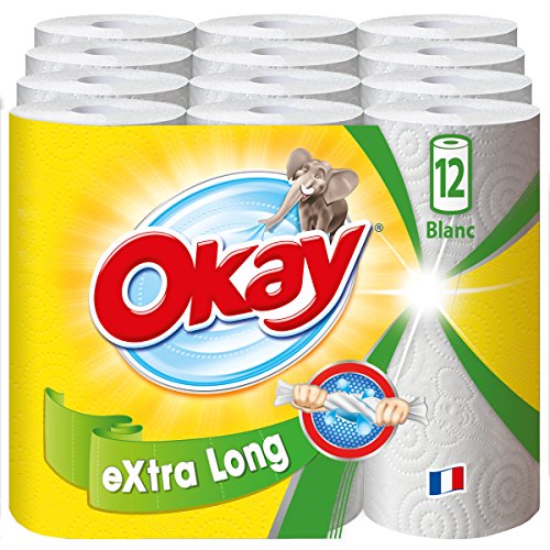 Pack composto di 12 rotoli (bianchi), equivalente a 18 rotoli grazie alla tecnologia XXL