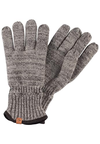 camel active Herren Strickhandschuhe mit warmen Futter Grau, menswear-L