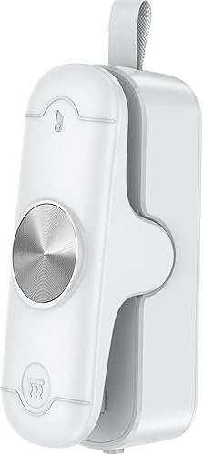 Mini sellador de bolsas, sellador de bolsas de chips 2 en 1 con cortador, sellador de bolsas de mano, sellador al vacío, máquina de sellado al