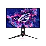 ASUS ROG Swift OLED 27” 1440P Gaming Monitor (PG27AQDP) - WOLED, QHD, 480Hz, 0.03ms, G-SYNC Compatible, Custom Heatsink, AI Assistant, DisplayHDR400 True Black, 99% DCI-P3, True 10-bit, DisplayWidget