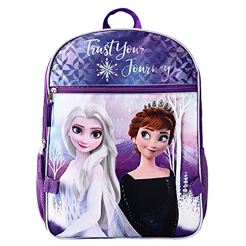 BIOWORLD Womens Frozen 4-Piece Backpack Set (Little Kid/Big Kid), White, One size3